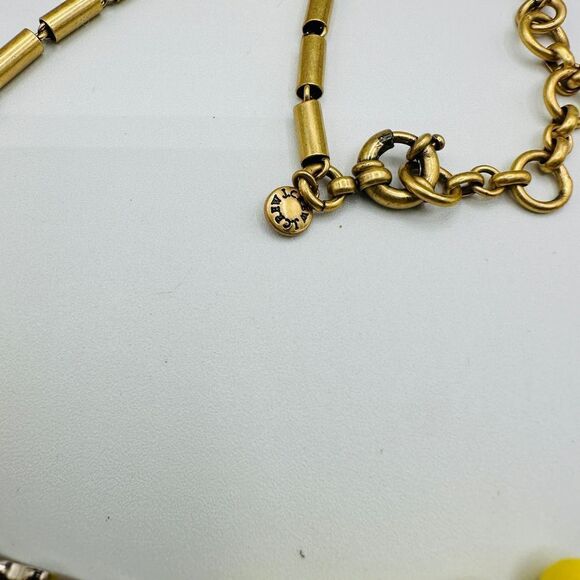 J. Crew Bead Crystal Statement Necklace - Picture 8 of 8